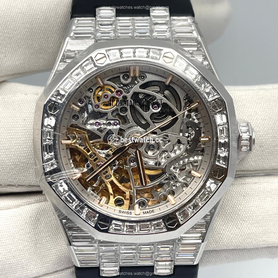 IMG_9086 Audemars Piguet Royal Oak Double Balance Wheel Openworked 15469BC.ZZ.D001CR.01 3