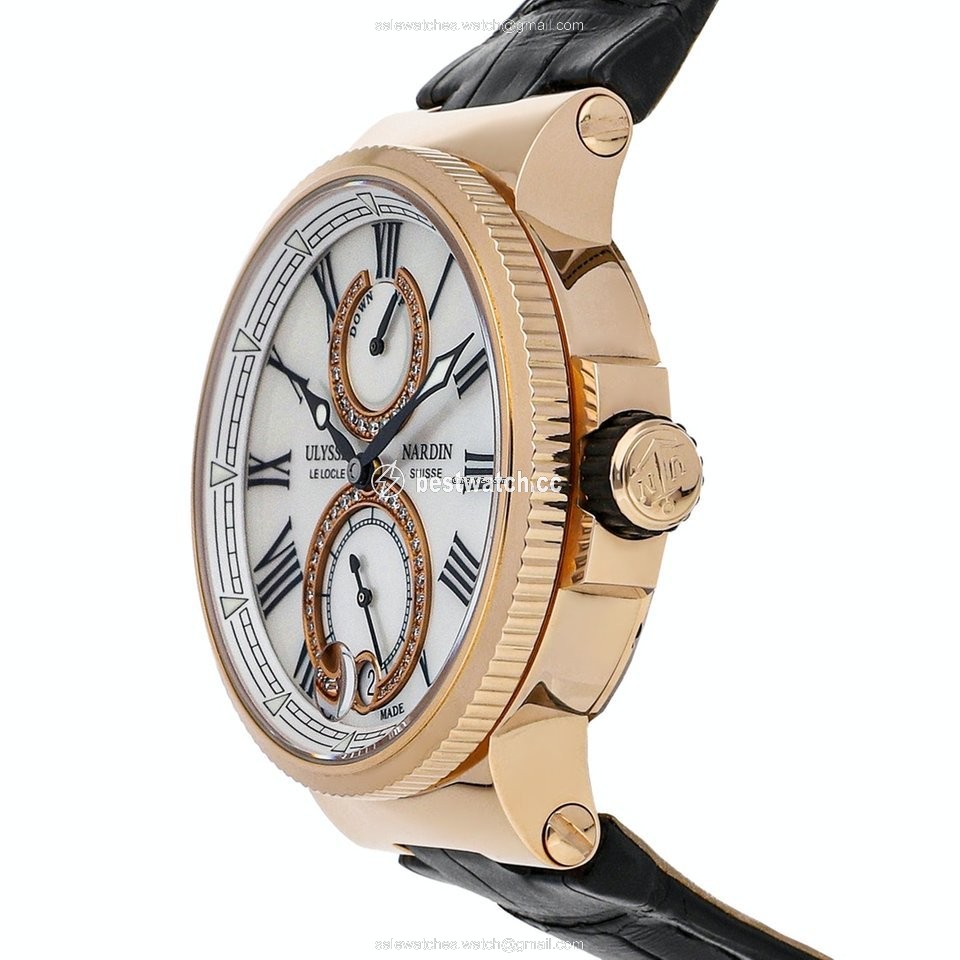 Ulysse Nardin Marine Mens watch Unisex Automatic Rose gold 1182-160 490 3