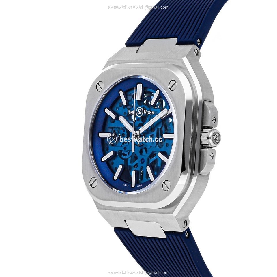 IMG_9086 Bell & Ross BR 05 Mens watch Unisex Automatic Steel BR05A-BLU-SKST SRB 3