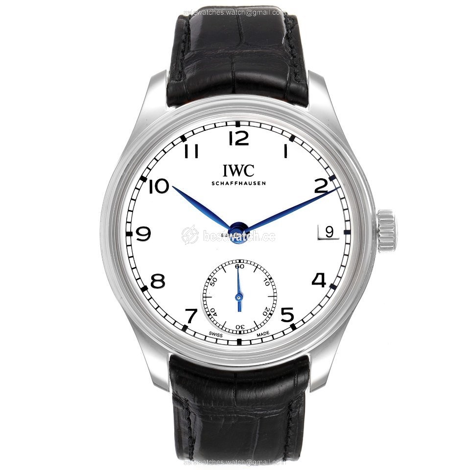 IMG_9086 IWC Portuguese Hand-Wound Mens watch Unisex Manual winding Steel IW510212 3