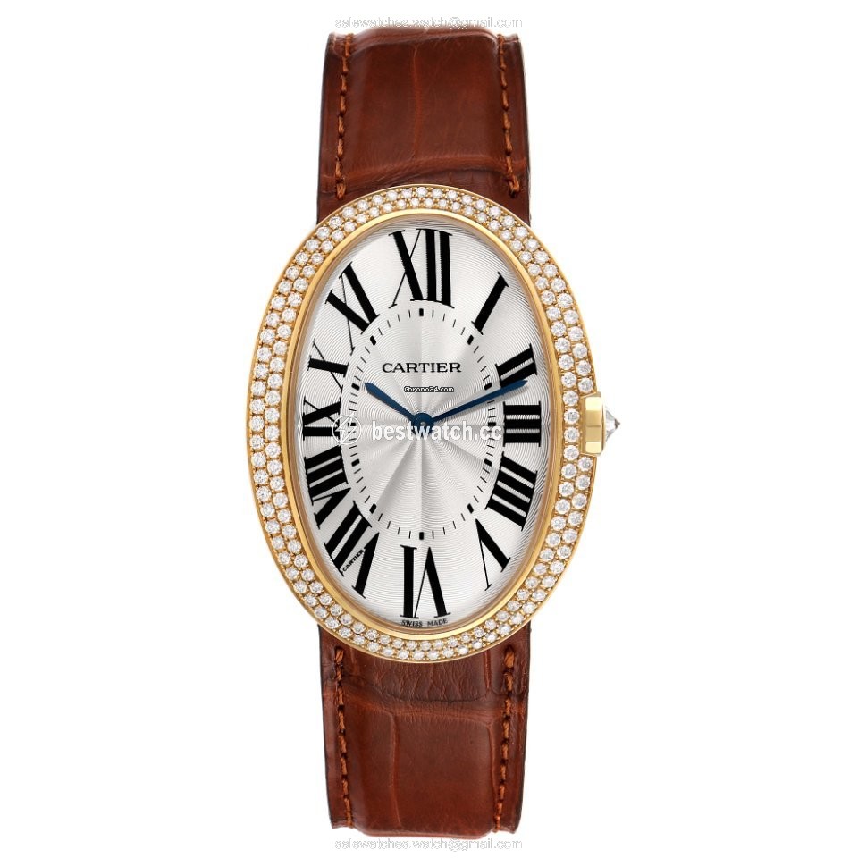 IMG_9086 Cartier Baignoire Womens watch Manual winding Rose gold WB520005 3