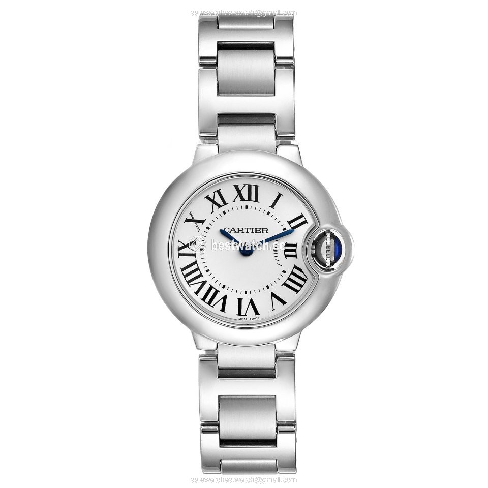 Cartier Ballon Bleu 28mm Womens watch Quartz Steel W69010Z4 3