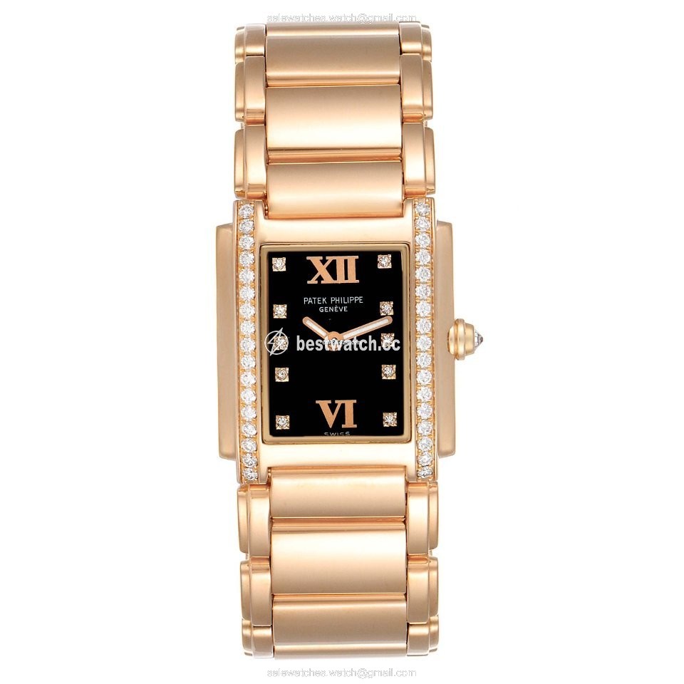 IMG_9086 Patek Philippe Twenty~4 Womens watch Quartz Rose gold 4910 11R 3