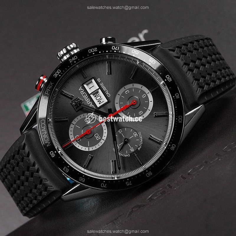 IMG_9086 TAG Heuer Carrera Calibre 16 Mens watch Unisex Automatic Steel CV2A1M.FT6033 3