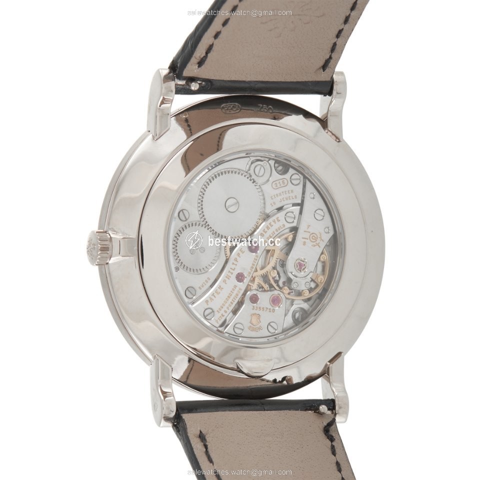 IMG_9086 Patek Philippe Calatrava Mens watch Unisex Manual winding White gold 5116G 3