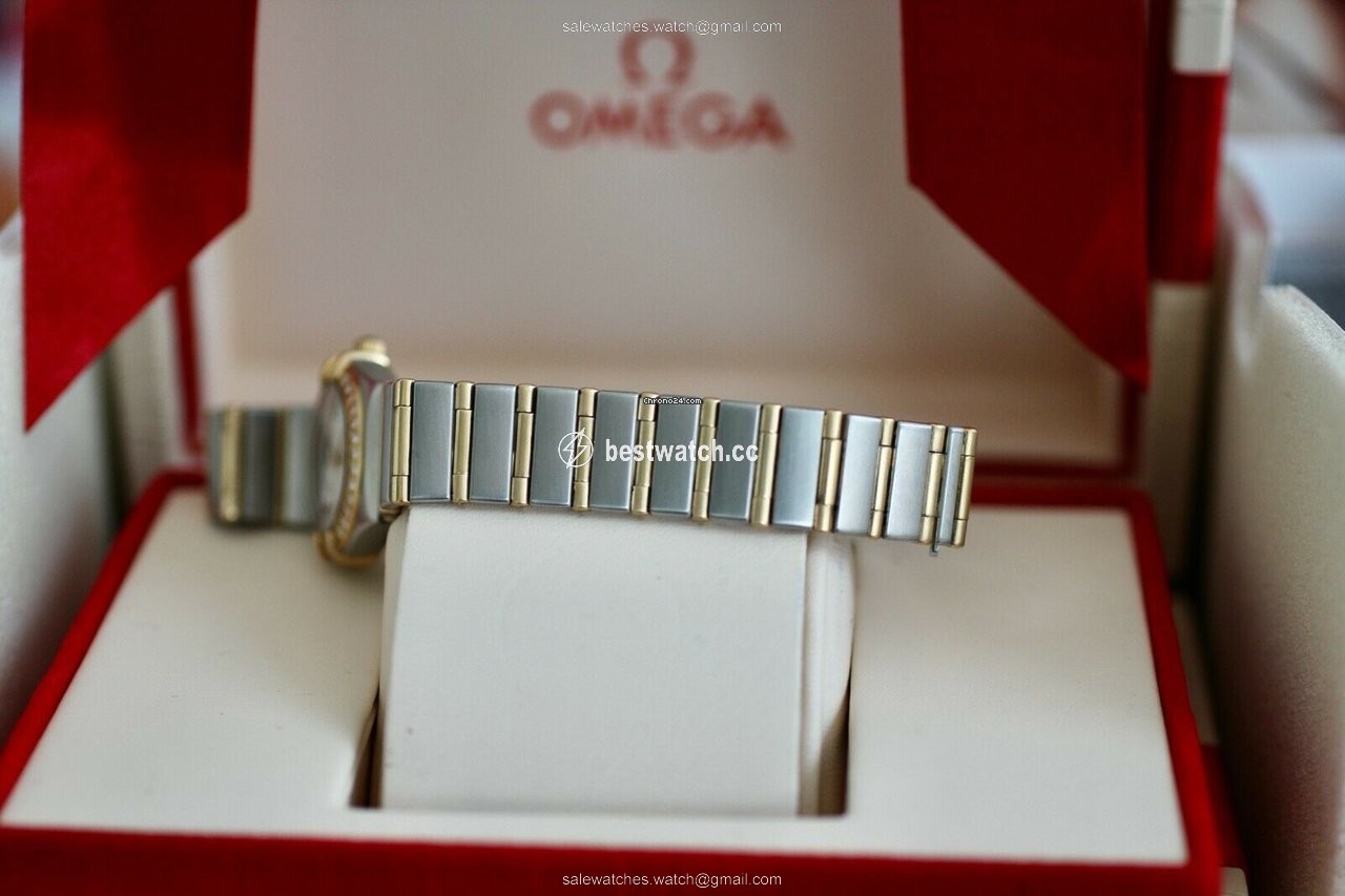 IMG_9086 Omega Constellation Womens watch Quartz Gold Steel 1267.75.00 3
