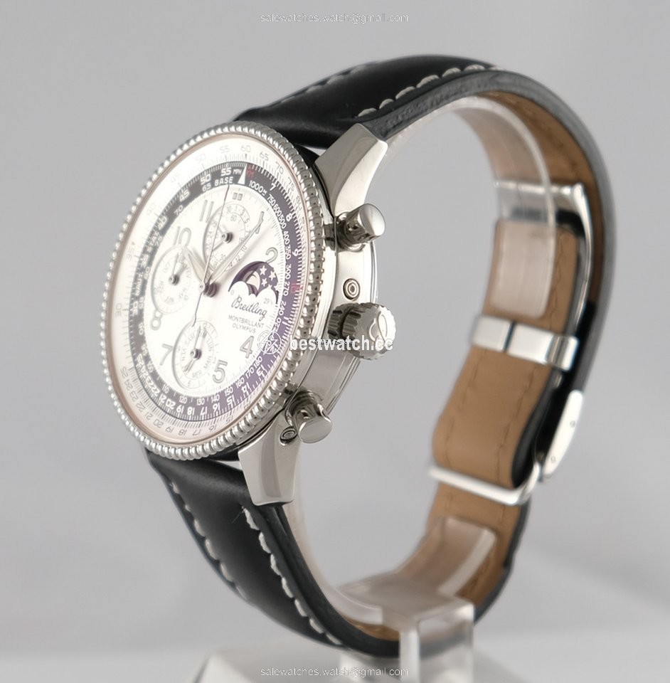 IMG_9086 Breitling Montbrillant Olympus Mens watch Unisex Automatic Steel A 19350 3
