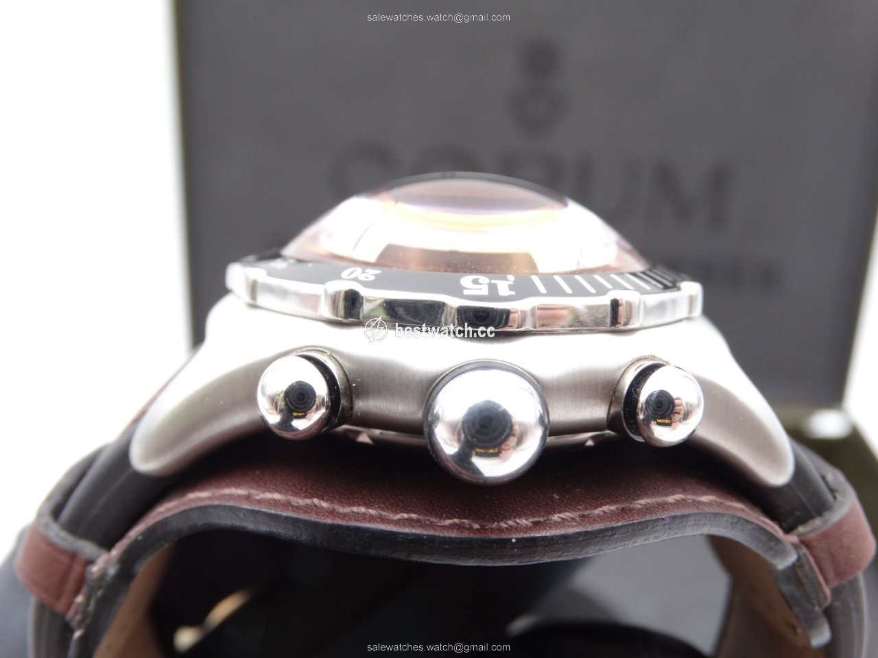 IMG_9086 Corum Bubble Mens watch Unisex Automatic Steel 285.180.20 3