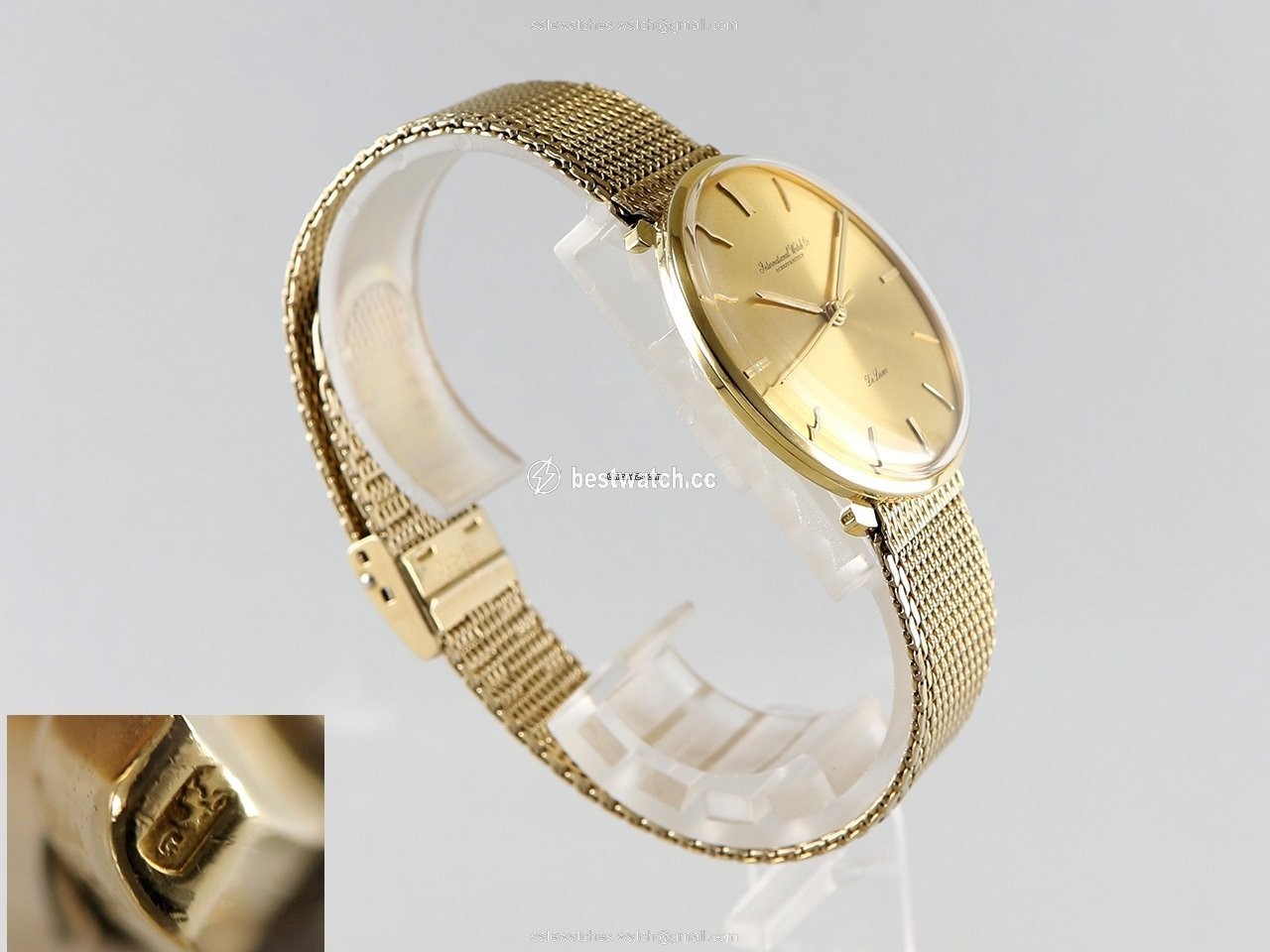 IMG_9086 IWC Mens watch Unisex Manual winding Yellow gold 1210 3