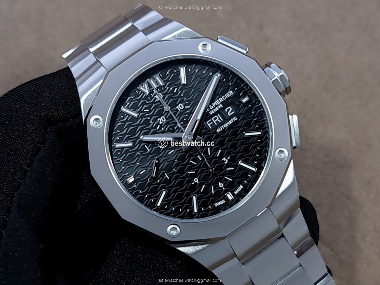 IMG_9086 Baume & Mercier Riviera Mens watch Unisex Automatic Steel M0A10624 3