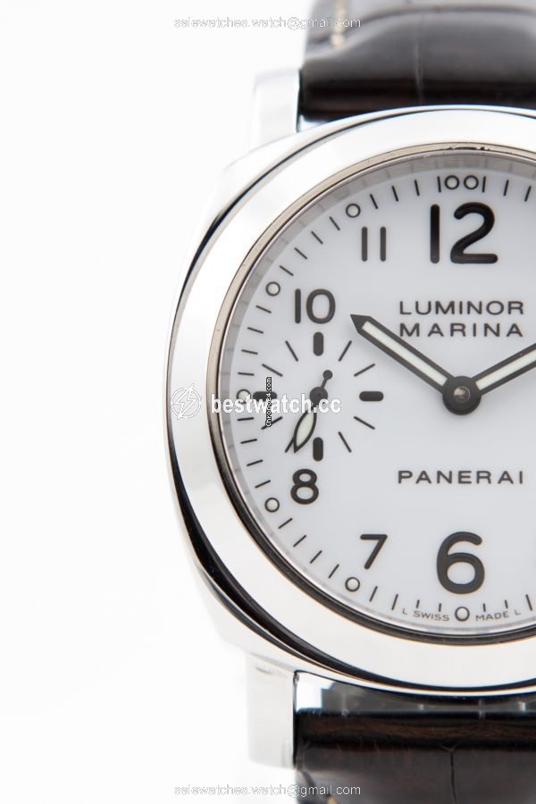 IMG_9086 Panerai Luminor Marina Mens watch Unisex Manual winding Steel PAM0003 3