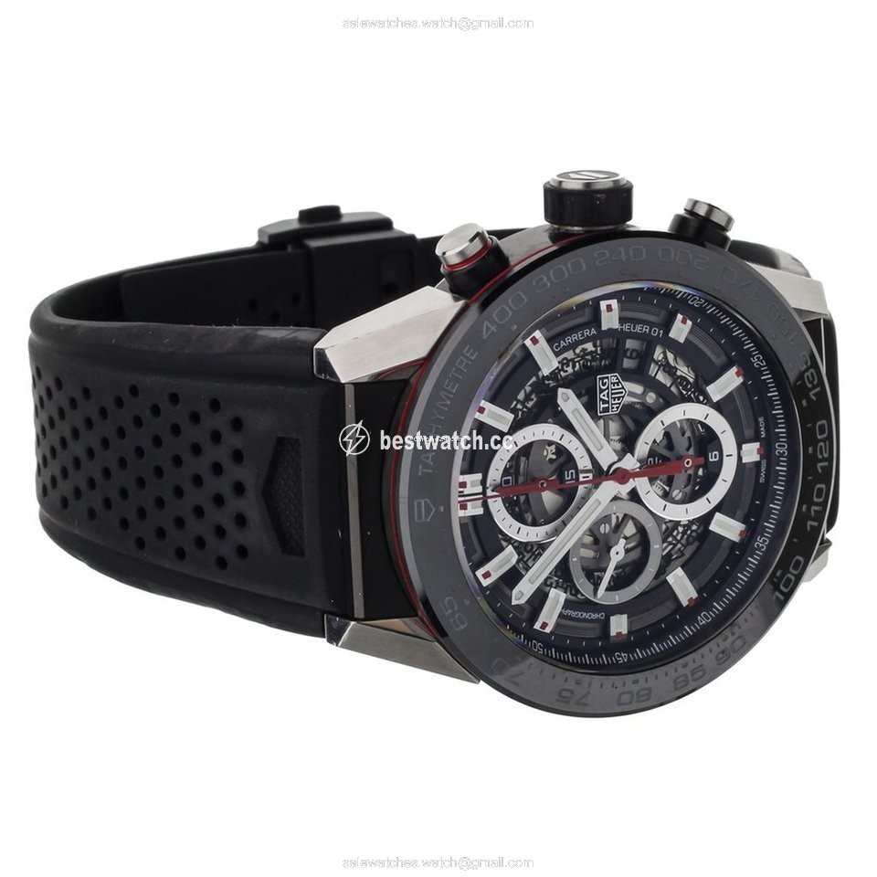 IMG_9086 TAG Heuer Carrera Calibre HEUER 01 Mens watch Unisex Automatic Steel CAR2A1Z 3