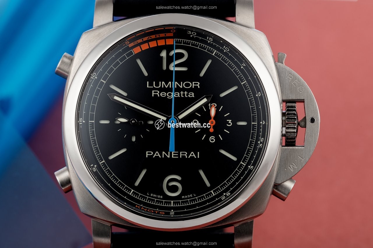 IMG_9086 Panerai Luminor 1950 Regatta 3 Days Chrono Flyback Automatic Titanium PAM00526 3