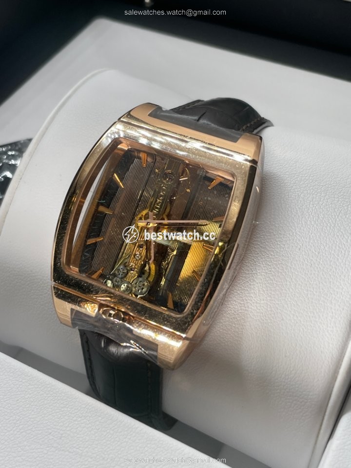 IMG_9086 Corum Golden Bridge Mens watch Unisex Automatic Rose gold 313.165.55 0002 GL10R 3