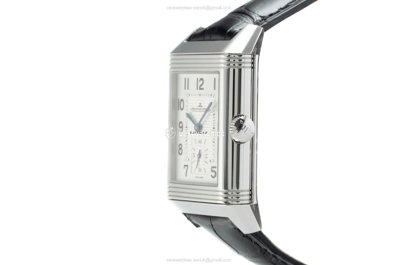 IMG_9086 Jaeger-LeCoultre Reverso Duoface Mens watch Unisex Manual winding Steel 215.8.D4 3
