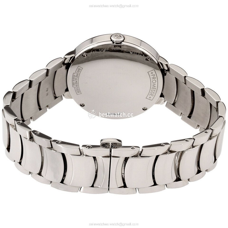 IMG_9086 Baume & Mercier Promesse Womens watch Quartz Steel M0A10199-SDB 3