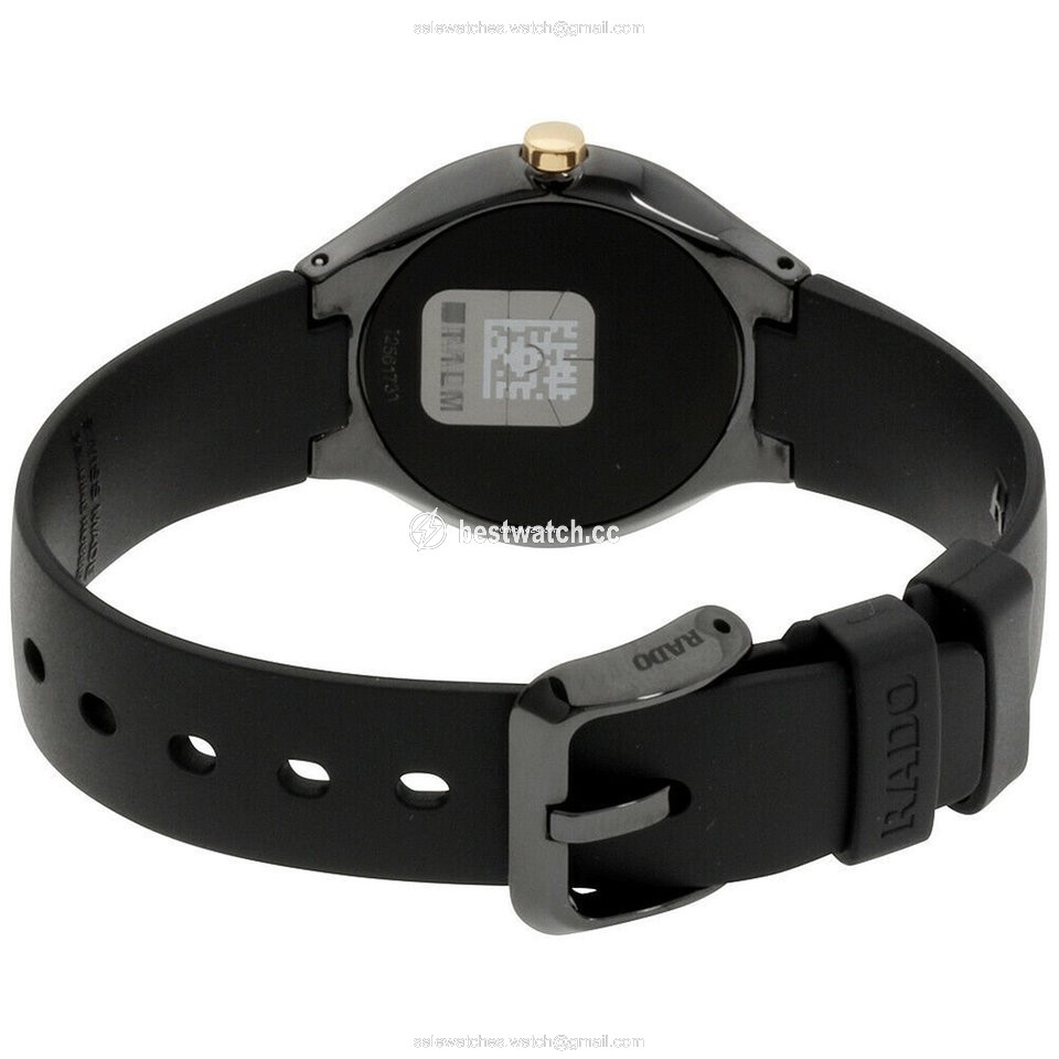 IMG_9086 Rado True Thinline Womens watch Quartz Ceramic R27742709 3