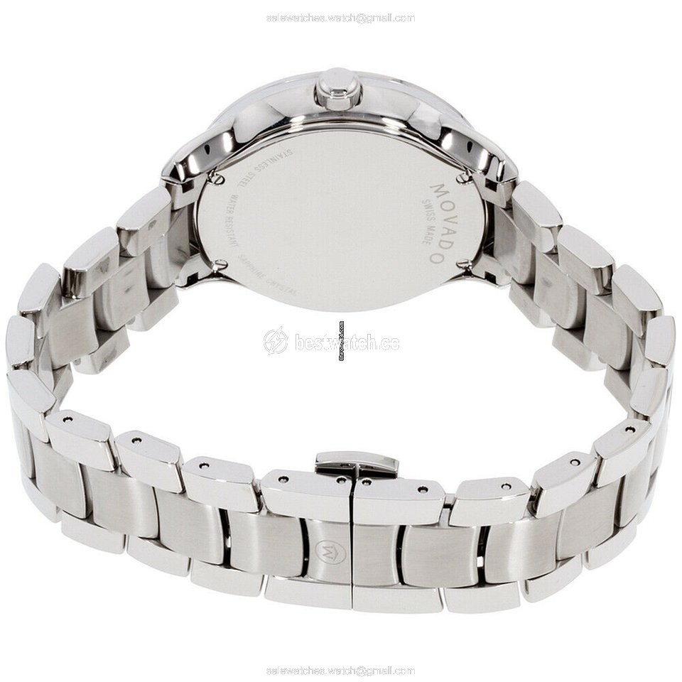 IMG_9086 Movado Womens watch Quartz Steel 606978-SDB 3