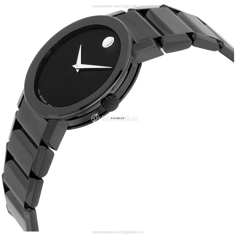 IMG_9086 Movado Sapphire Mens watch Unisex Quartz Steel 0606307-SD 3