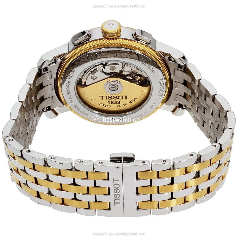 IMG_9086 Tissot Bridgeport Mens watch Unisex Automatic Steel T0974272203300 3