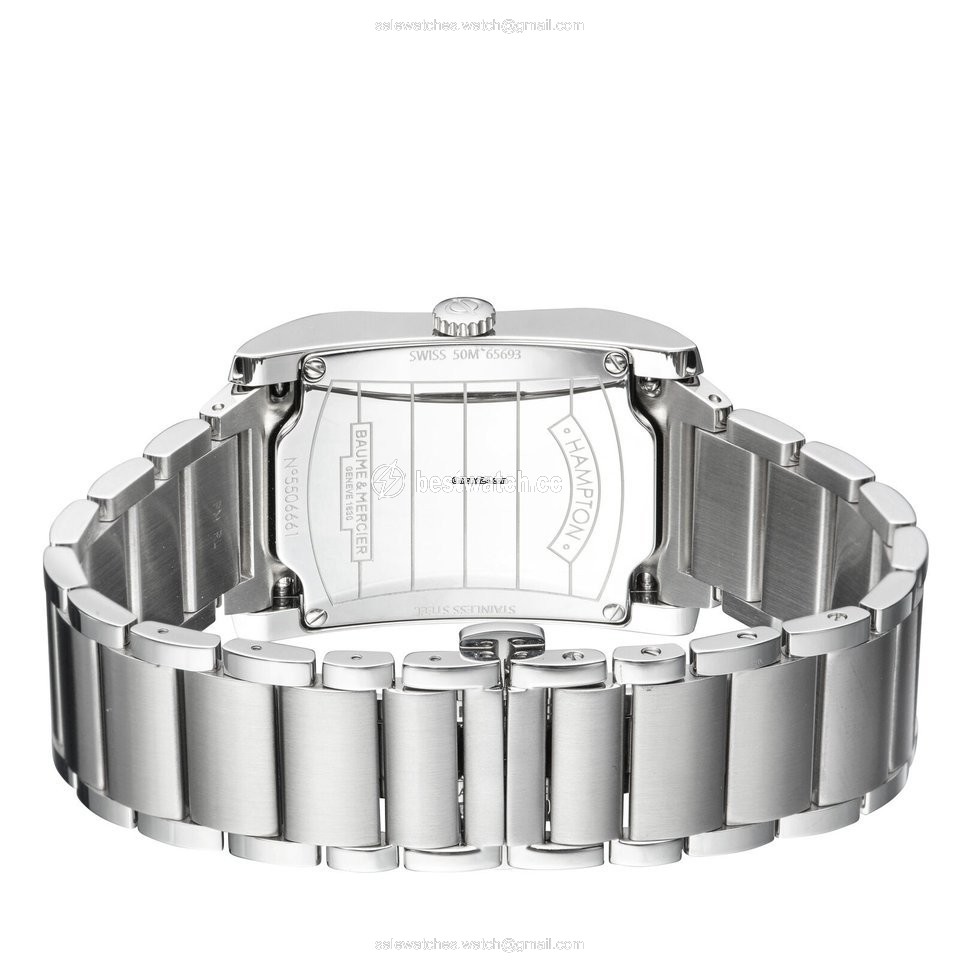 IMG_9086 Baume & Mercier Hampton Quartz Steel M0A10021-SDB 3