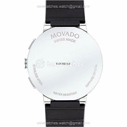 IMG_9086 Movado Sapphire Mens watch Unisex Quartz Steel 607240-SDB 3