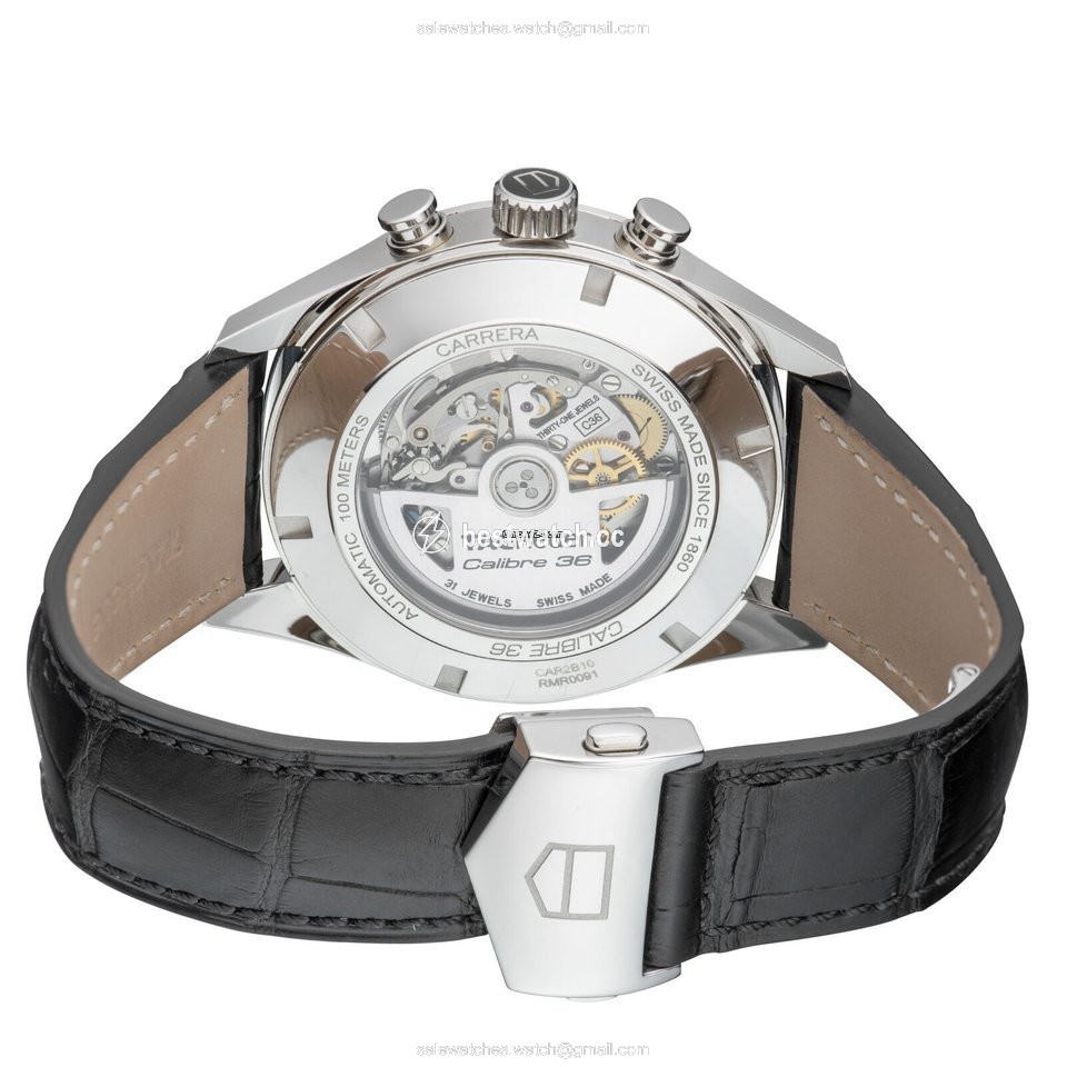 IMG_9086 TAG Heuer Carrera Calibre 36 Mens watch Unisex Automatic Steel CAR2B10FC6235-SDB 3