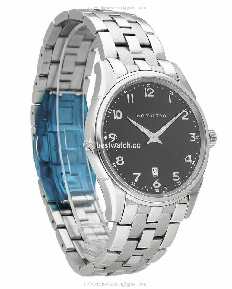 Hamilton Jazzmaster Thinline Mens watch Unisex Quartz Steel H38511133 3