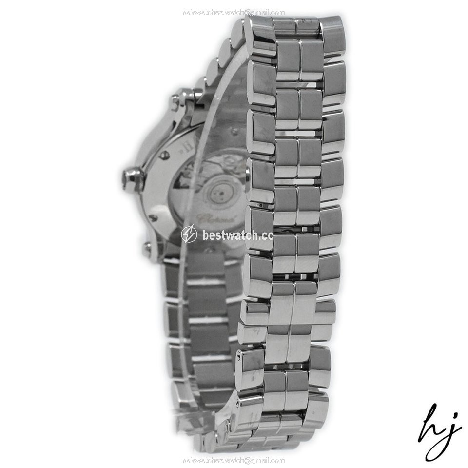 IMG_9086 Chopard Happy Sport Womens watch Automatic Steel 278573-3002 3