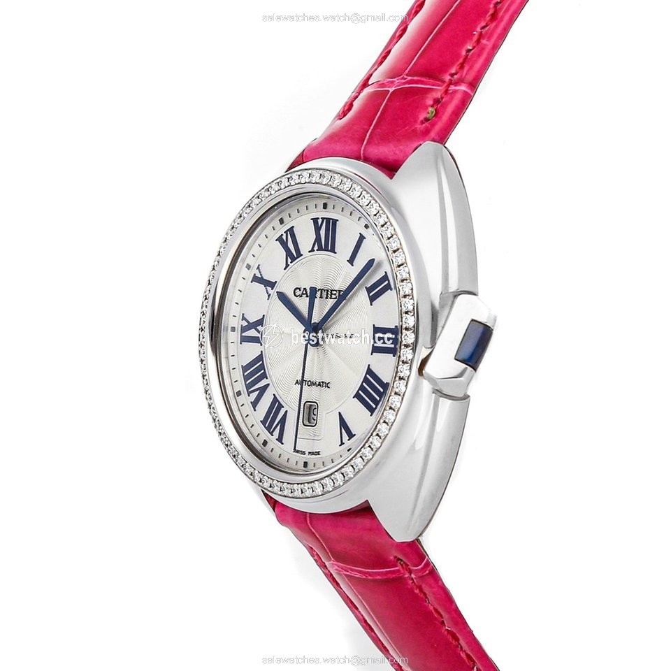 Cartier Cle de Cartier Womens watch Automatic White gold WJCL0015 3