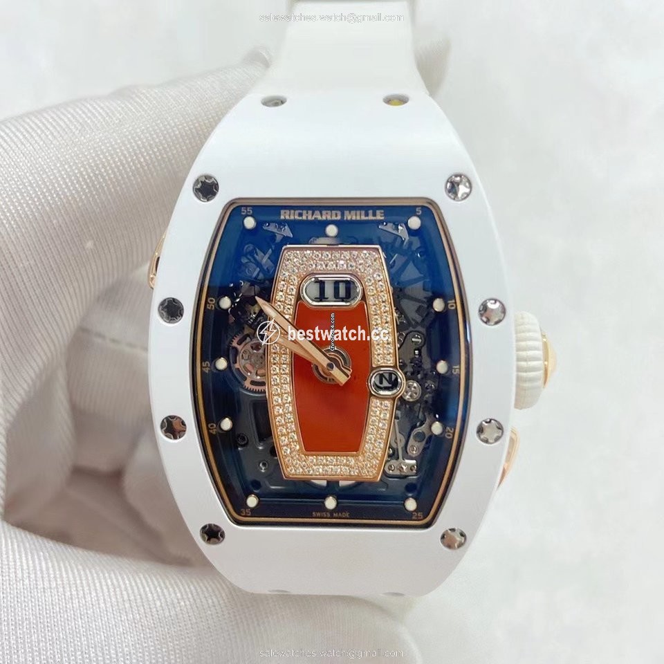 Richard Mille Womens watch Automatic White gold Richard Mille RM037 White Gold 3