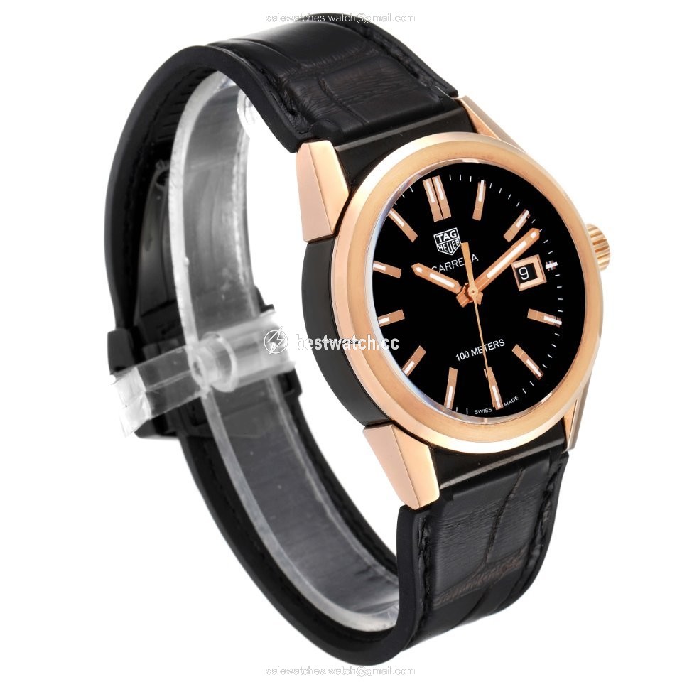 TAG Heuer Carrera Lady Womens watch Quartz Gold Steel WBG1351.FC6418 3
