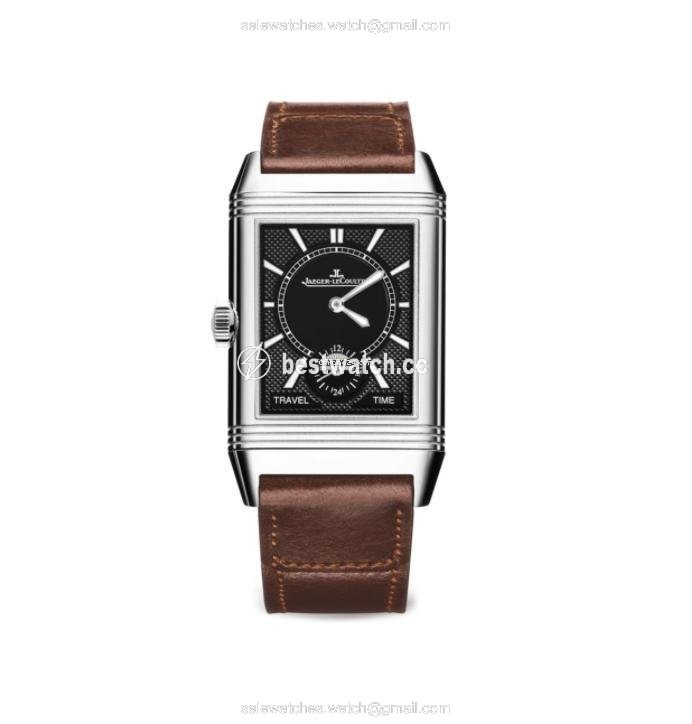 IMG_9086 Jaeger-LeCoultre Reverso Duoface Manual winding Steel 3848422 3