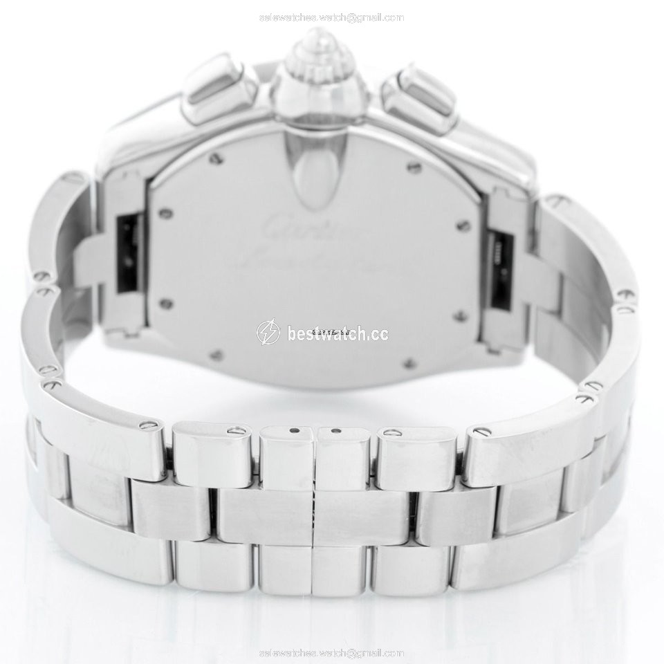 IMG_9086 Cartier Roadster Mens watch Unisex Automatic Steel W62041V3 2510 3