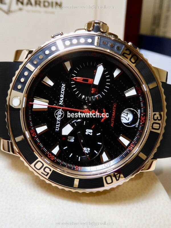 IMG_9086 Ulysse Nardin Maxi Marine Diver Automatic Rose gold 8006-102 3