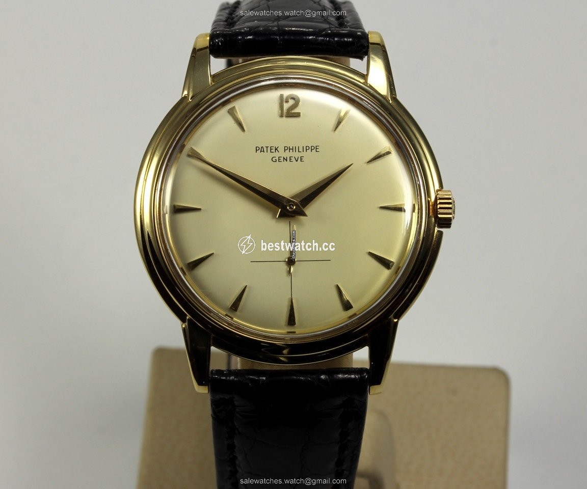 IMG_9086 Patek Philippe Calatrava Mens watch Unisex Manual winding Yellow gold 2525 3