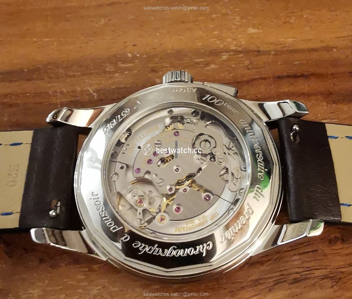 IMG_9086 Breitling Transocean Chronograph 1915 Mens watch Unisex Manual winding Steel AB141112 G799 743P 3
