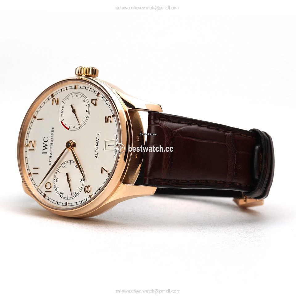IWC Portuguese Automatic Mens watch Unisex Automatic Rose gold IW500101 3