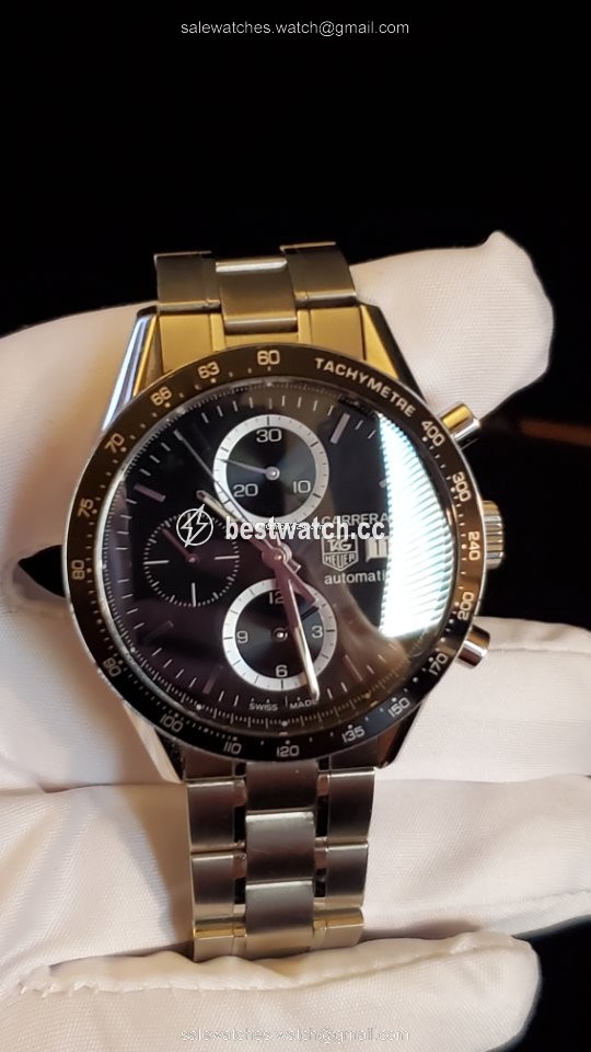 IMG_9086 TAG Heuer Carrera Calibre 16 Mens watch Unisex Automatic Steel CV2010-3 3