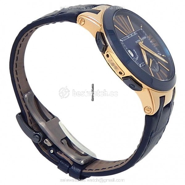 Ulysse Nardin Executive Dual Time Mens watch Unisex Automatic Rose gold 246-00 43 3