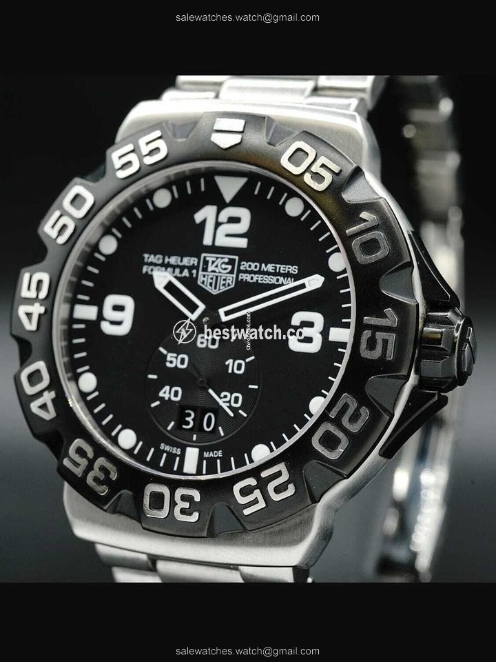 IMG_9086 TAG Heuer Formula 1 Quartz Mens watch Unisex Quartz Steel WAH1010.BA0854 3
