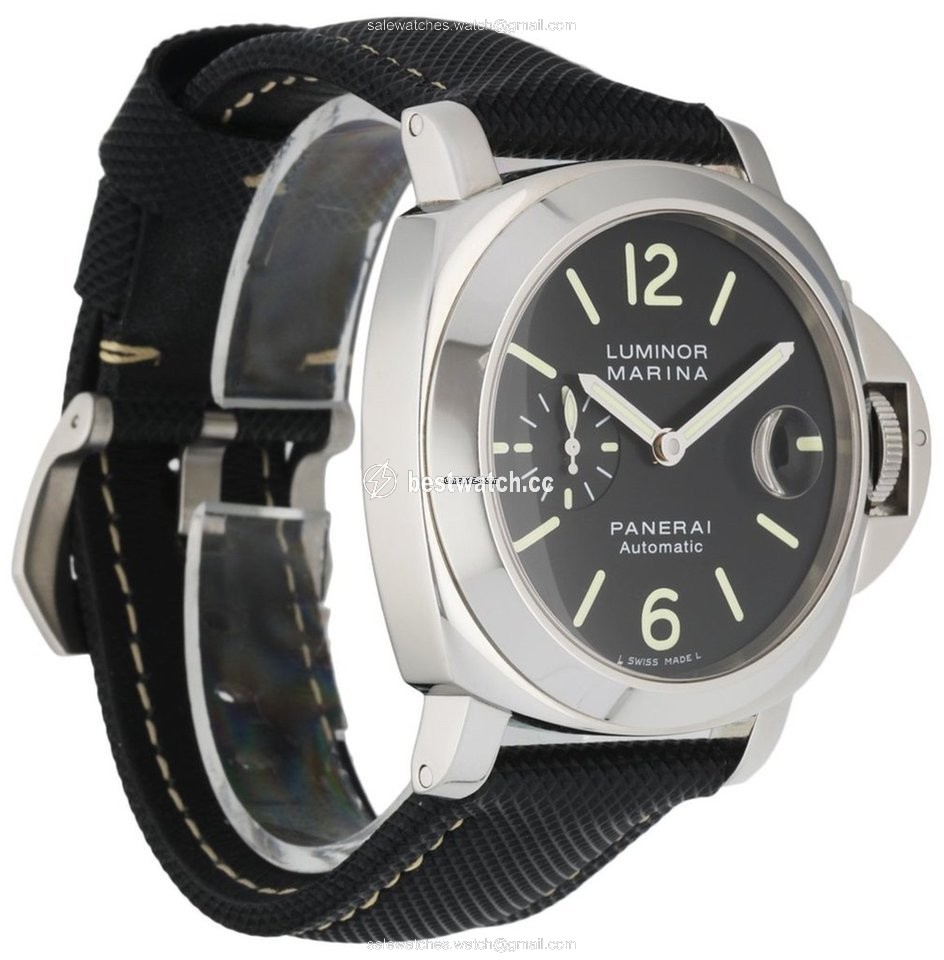 IMG_9086 Panerai Luminor Marina Automatic Mens watch Unisex Automatic Steel PAM104 3
