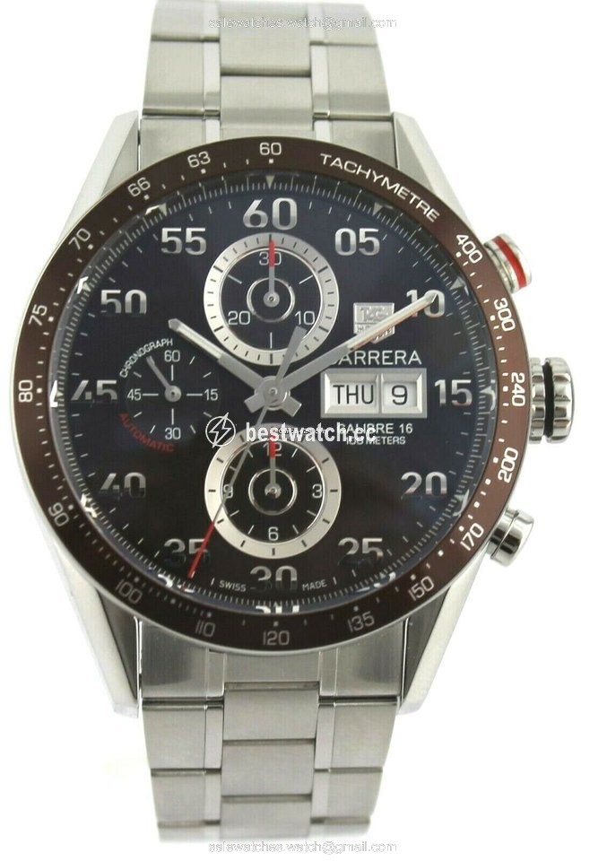 IMG_9086 TAG Heuer Carrera Calibre 16 Automatic Steel CV2A12, 3