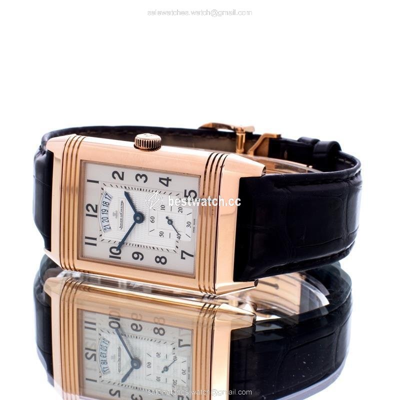 IMG_9086 Jaeger-LeCoultre Grande Reverso Mens watch Unisex Manual winding Rose gold 273.2.85 3