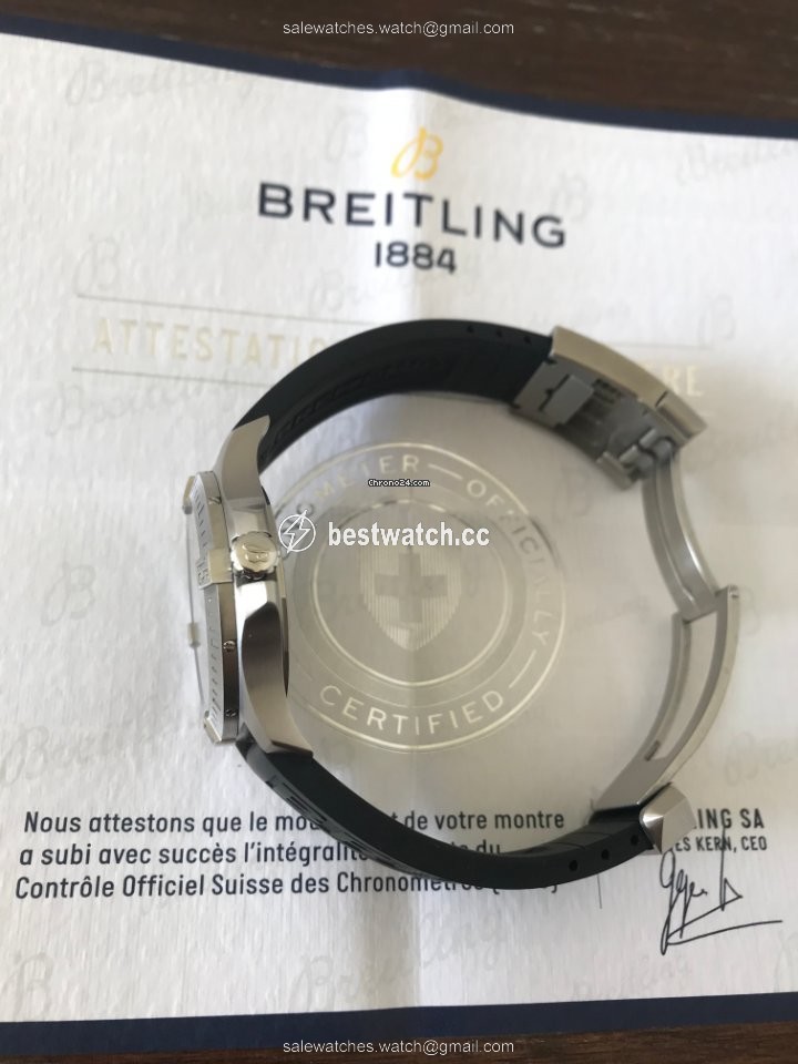 IMG_9086 Breitling Chronomat Colt Mens watch Unisex Automatic Steel A17313101F1S1 3