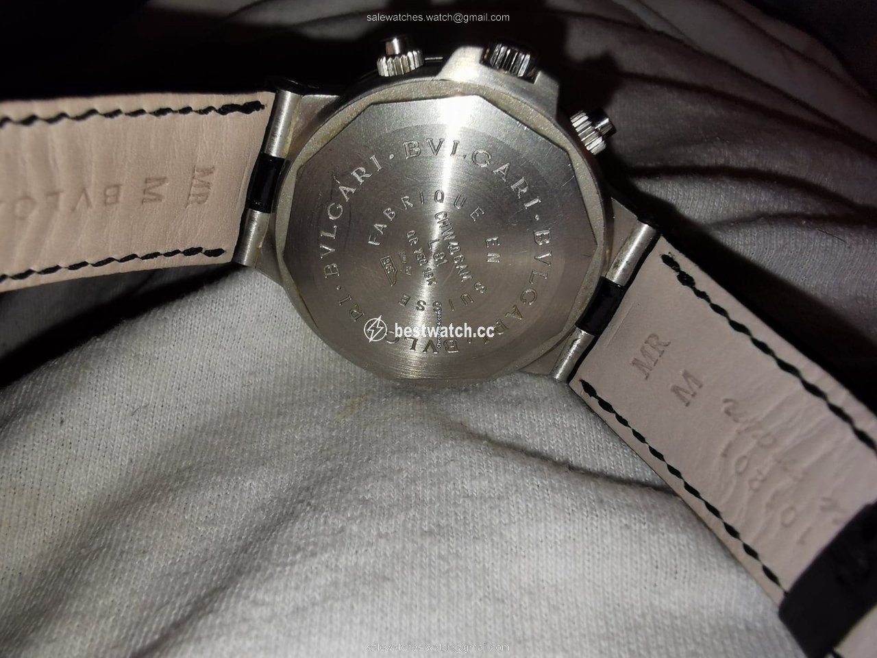 Bulgari Diagono Mens watch Unisex Automatic White gold CHW40GAM 3