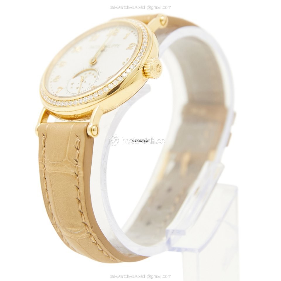 IMG_9086 Patek Philippe Complications Womens watch Manual winding Yellow gold 7121J-001 3