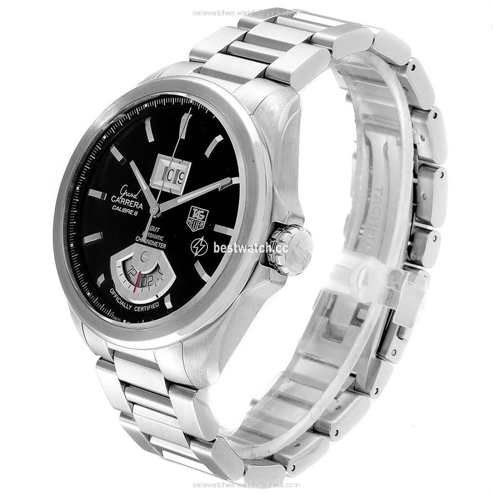 TAG Heuer Grand Carrera Mens watch Unisex Automatic Steel WAV5111.BA0901 3