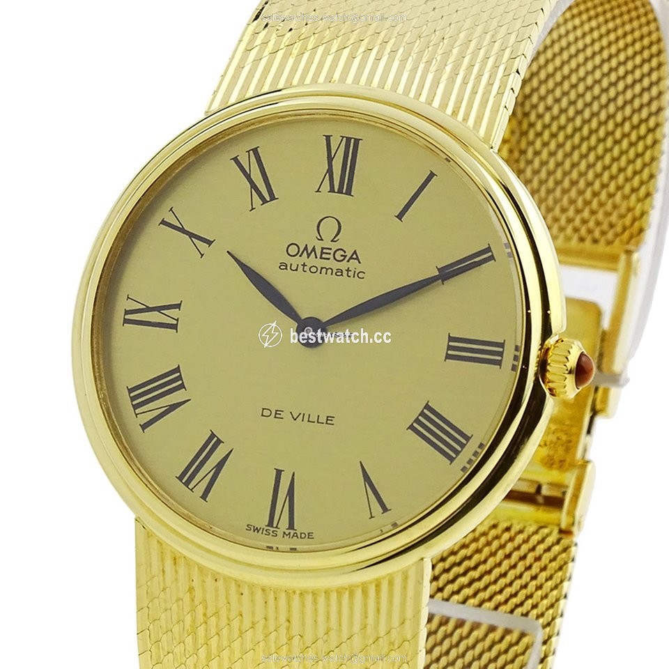 IMG_9086 Omega De Ville Mens watch Unisex Automatic Yellow gold 7284 159 3