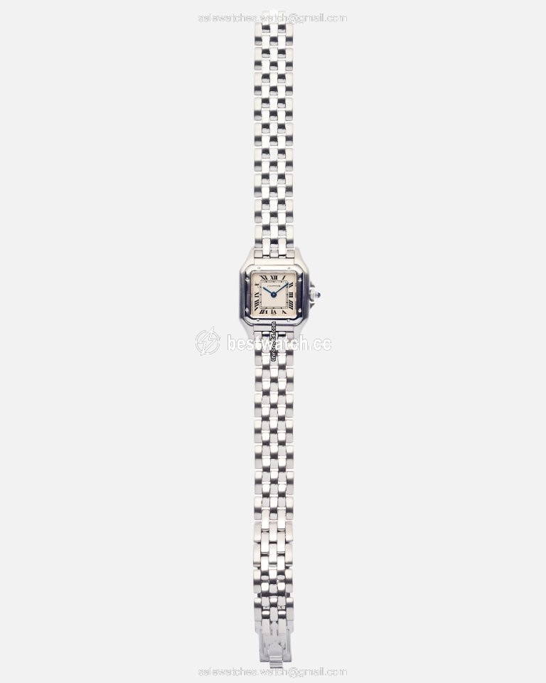 IMG_9086 Cartier Panthere Womens watch Quartz Steel 1320 3